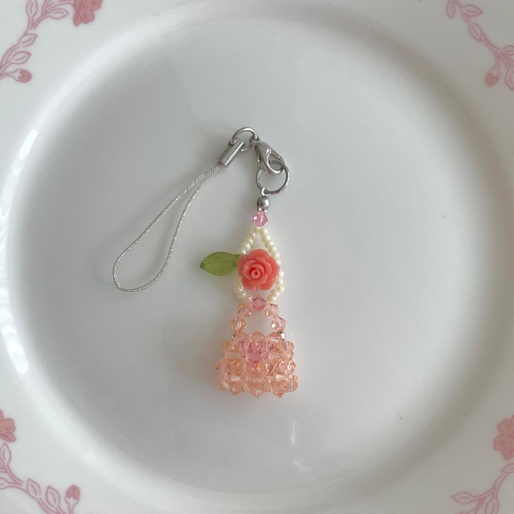 누늘 🌸 one & only 미니 핸드백 mini handbag 키링