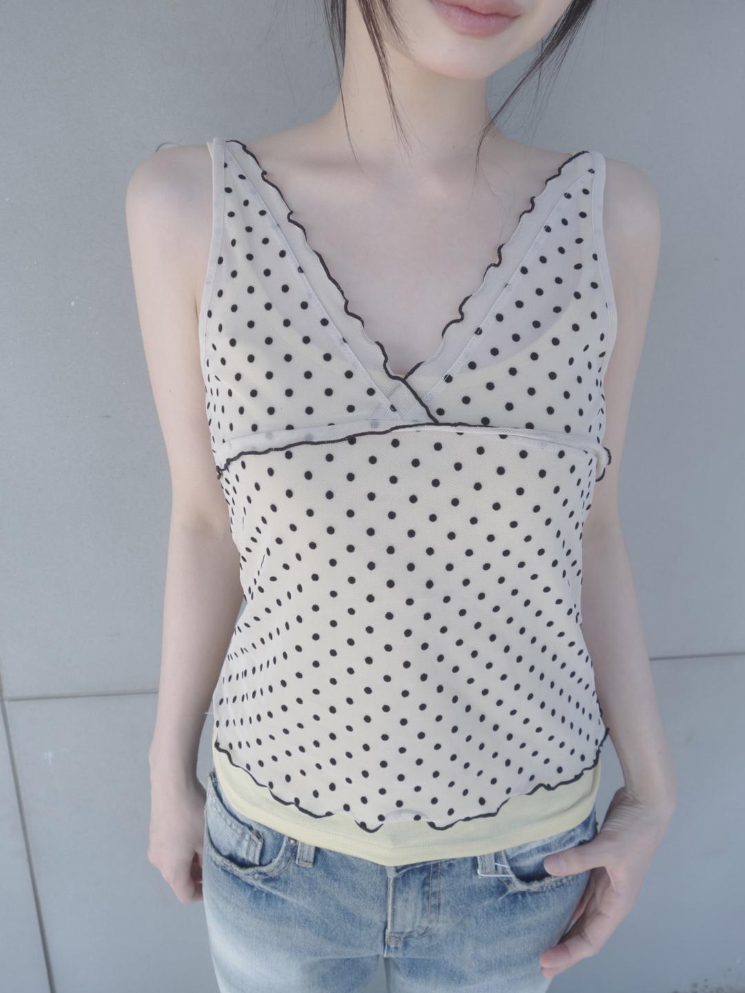 dot v sleeveless