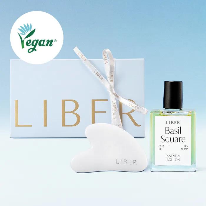 [선물포장] 비건 에센셜 아로마 오일 롤온 & 괄사 기프트