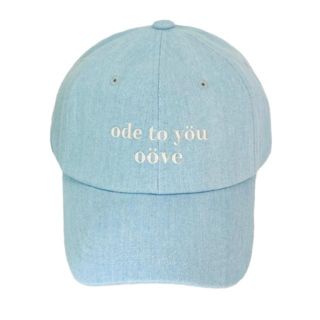ode to oove cap (ice denim)