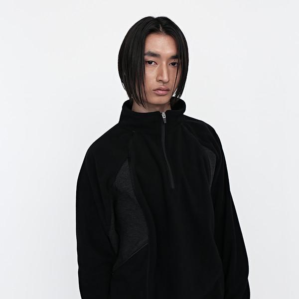 FLEECE HALF ZIP TOP