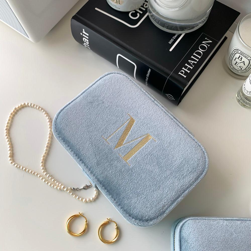 오뗄드레브 악세사리보관함 이니셜 보석함 돌반지 정리함 주얼리박스 케이스 비비안 진주 새해 설날 명절 선물