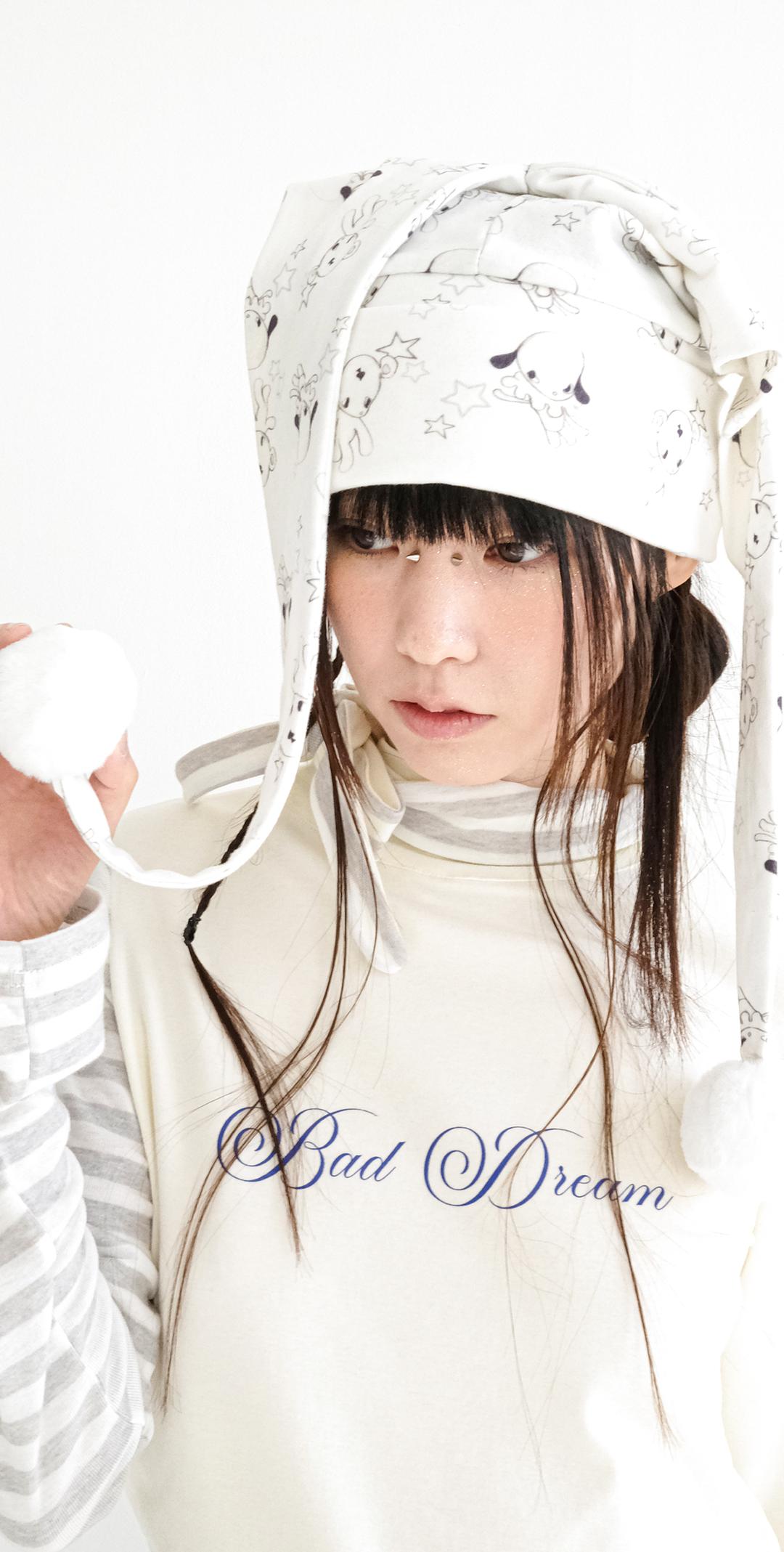 [fa.er.ie] Jun&Ello pompom pajama hat (ivory)