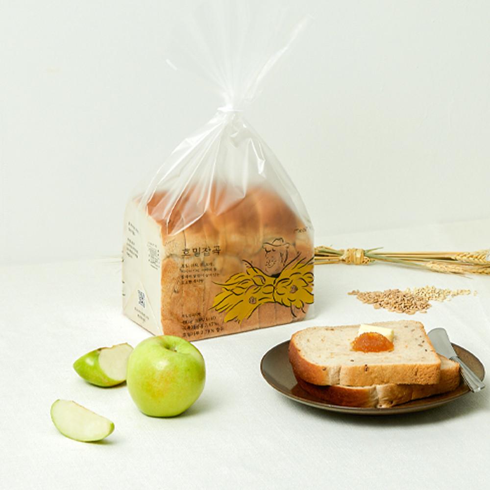 밀도 호밀잡곡식빵 480g 1개