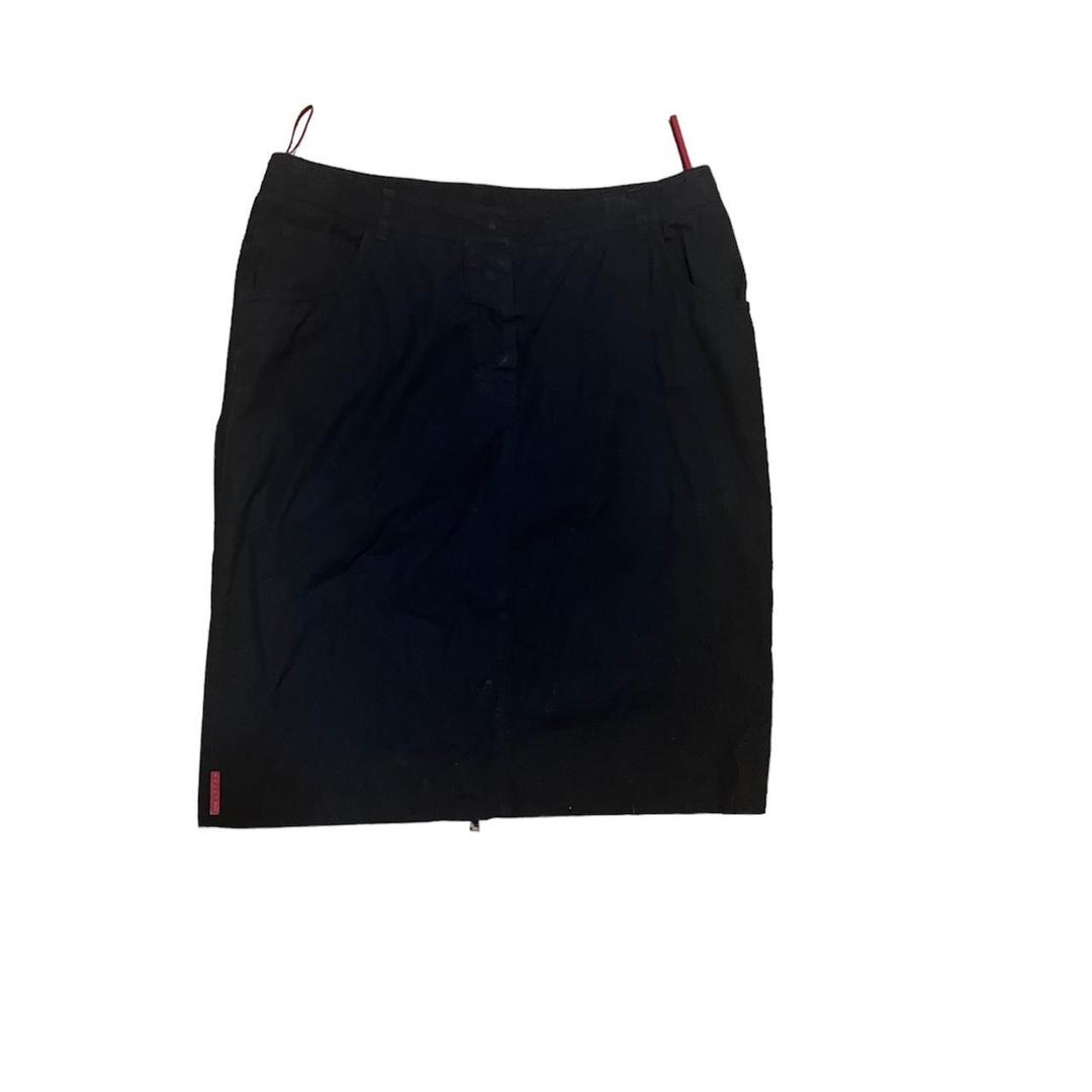 Prada sport skirt Black, size 12, fits a little...