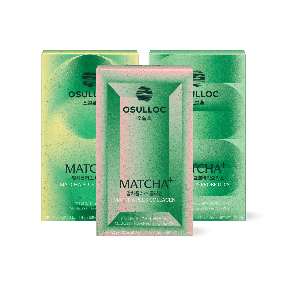 말차플러스 3종 (콜라겐, 프로바이오틱스, 테아닌)