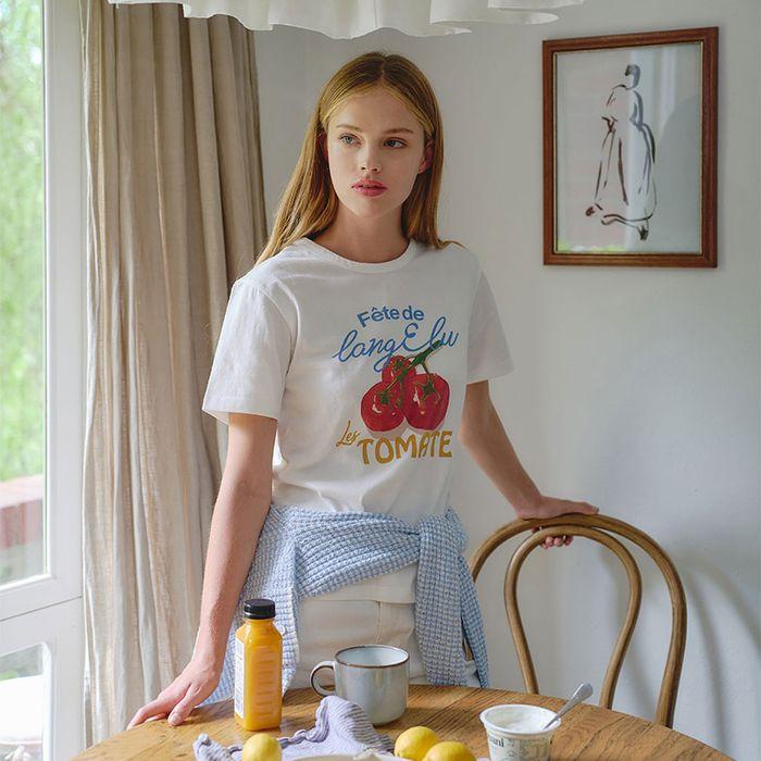 TOMATE T-Shirts(토마트)_IVORY