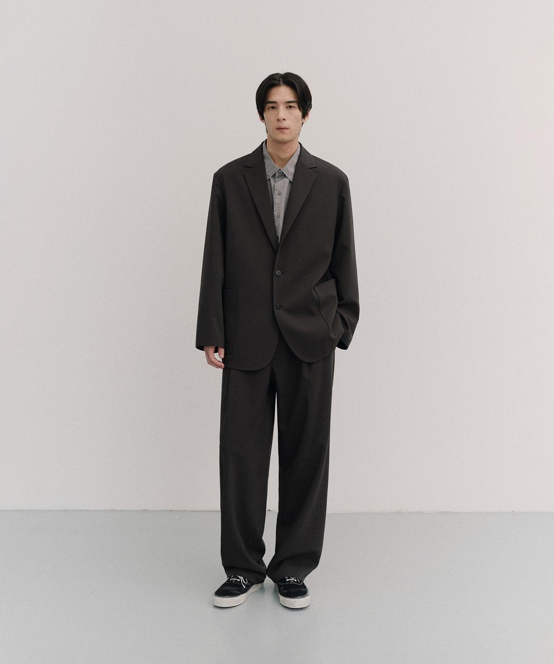 [SS] Habana Single Jacket Set-Up (Charcoal)