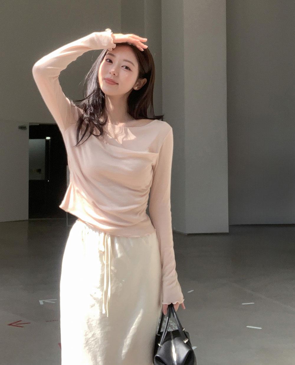 체리코코 베이 레이어드 티셔츠