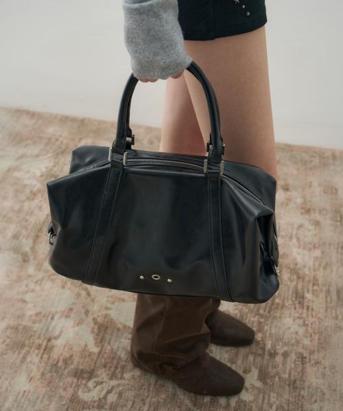 보스턴 버킷 토트 크로스백 [BLACK]