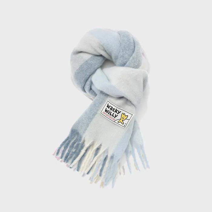 [25FW] 빅 머플러 스카이 블루