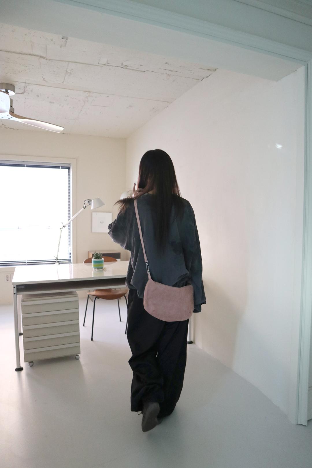 2way suede bag