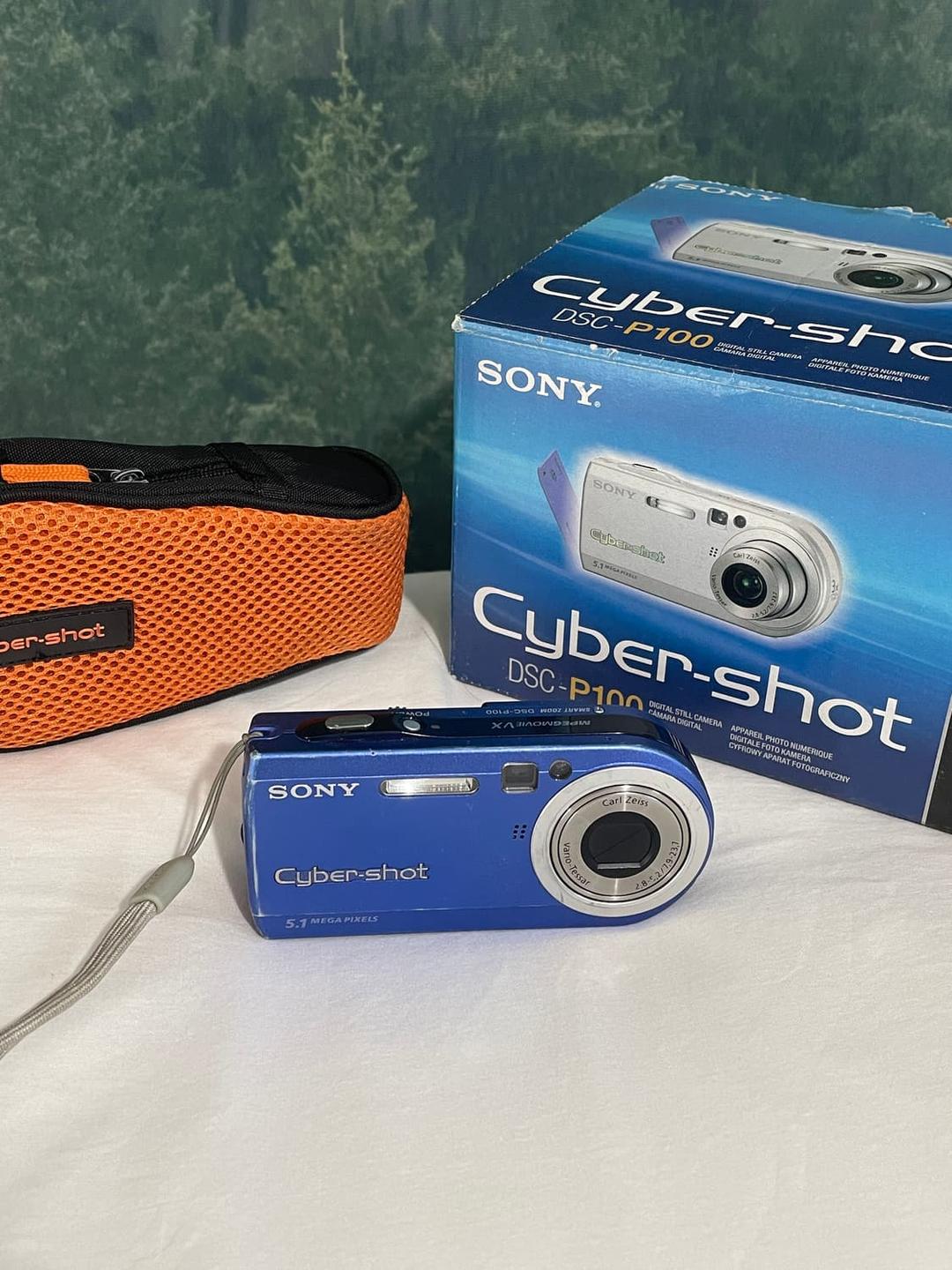 소니 사이버샷 dsc-p100 디지털카메라 빈티지디카 | 후루츠패밀리