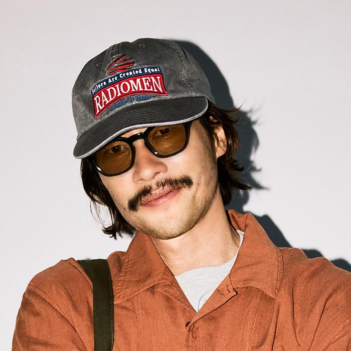 radiomen vintage ball cap charocal