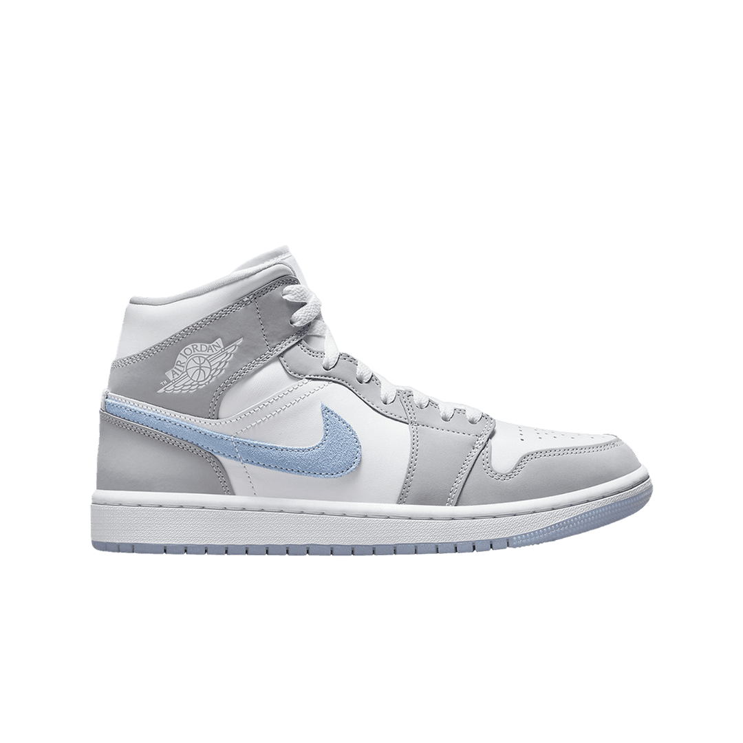 (W) Jordan 1 Mid Wolf Grey