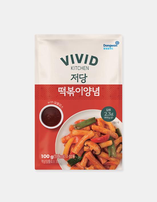 [비비드키친] 저당 떡볶이양념 100g