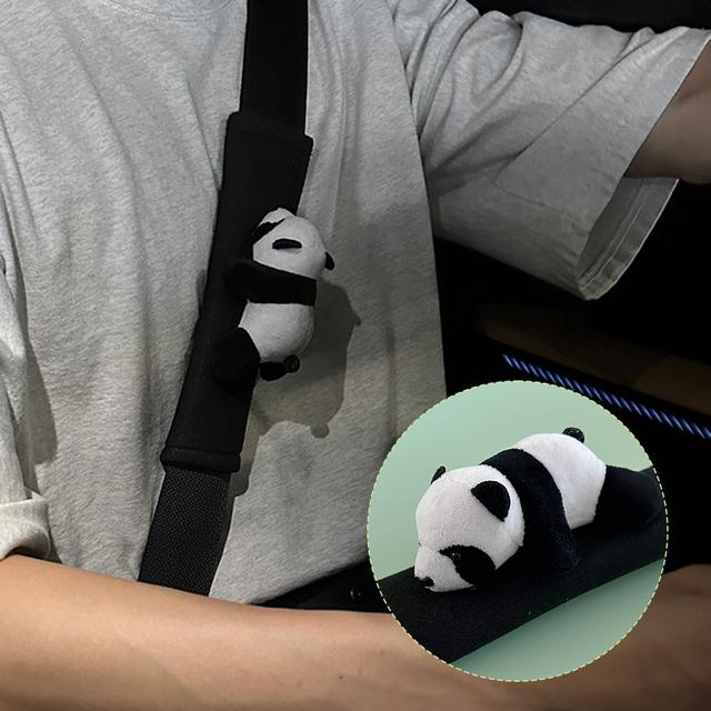 판다 인형 안전벨트 커버 보호대