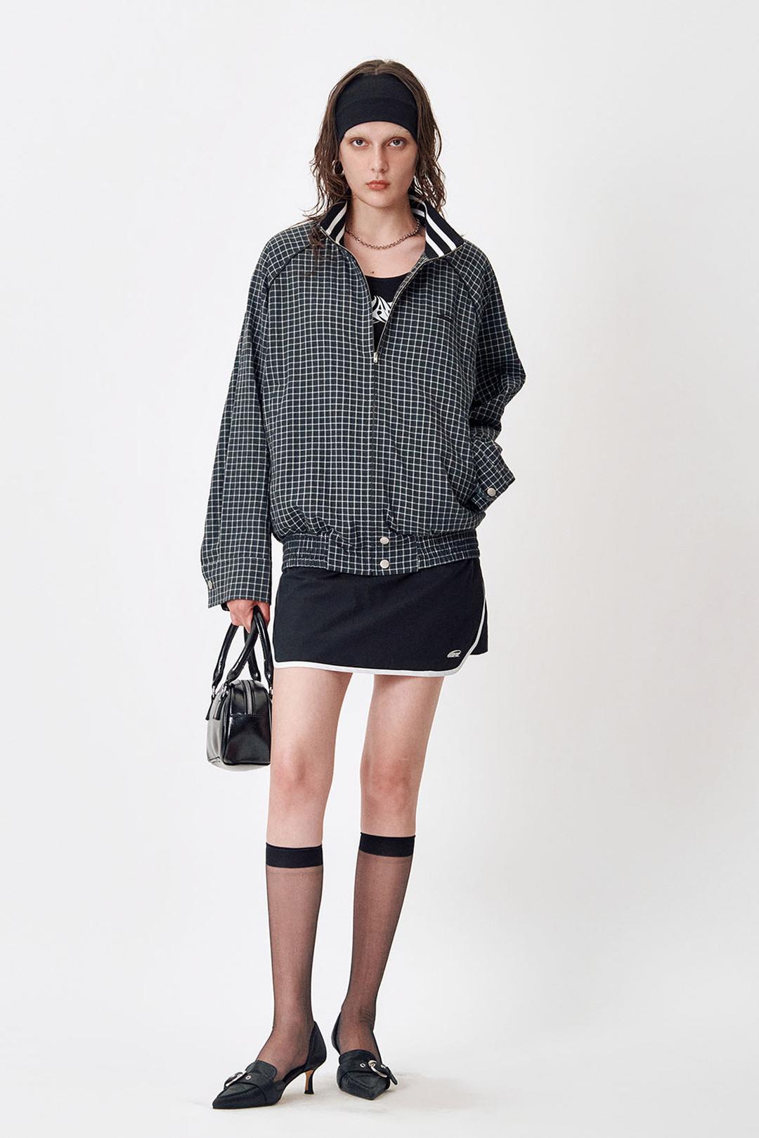 [06/07 예약배송]HIGH NECK SHIRT BLOUSON [BLACK]