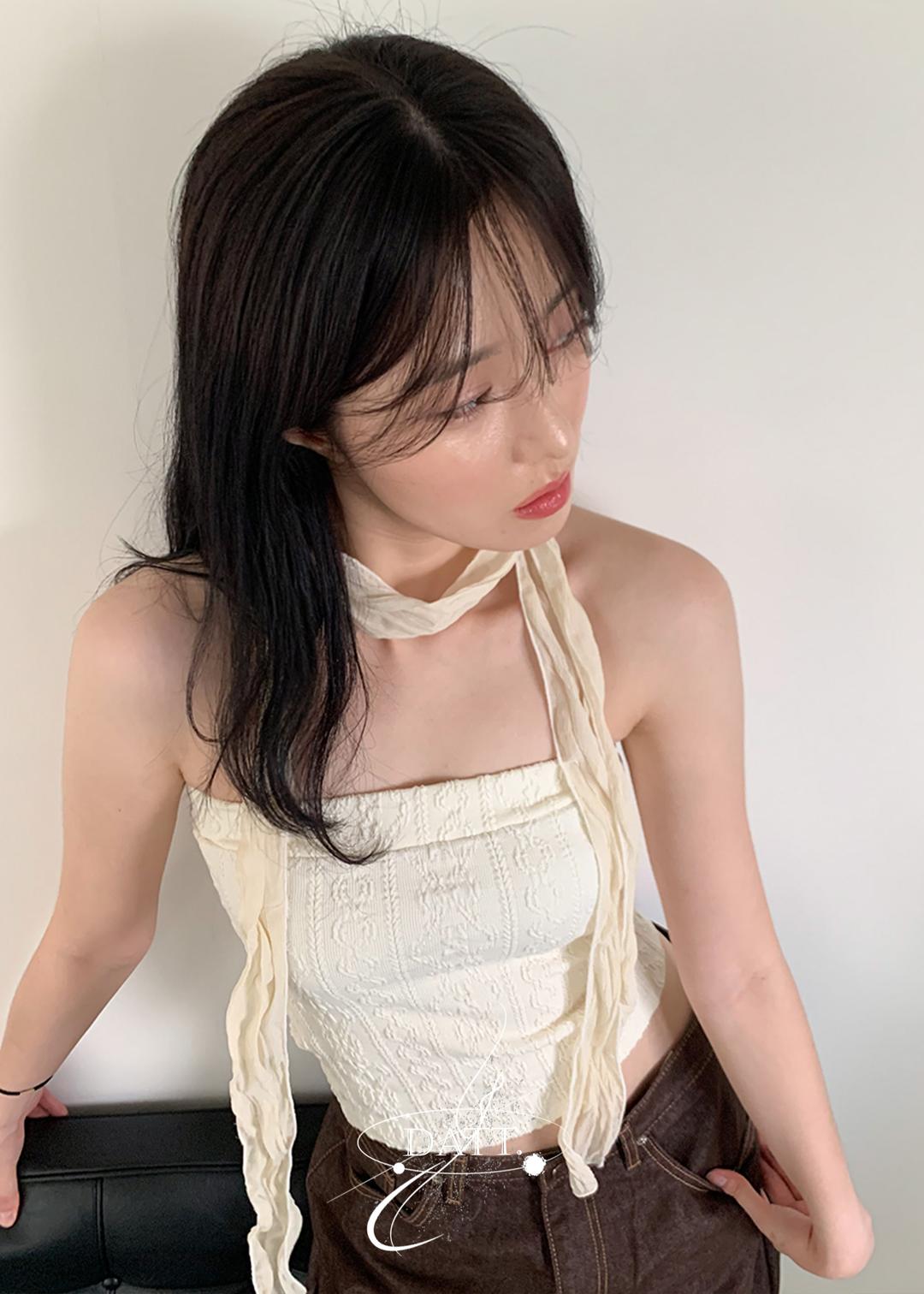wavy muffler 2 color