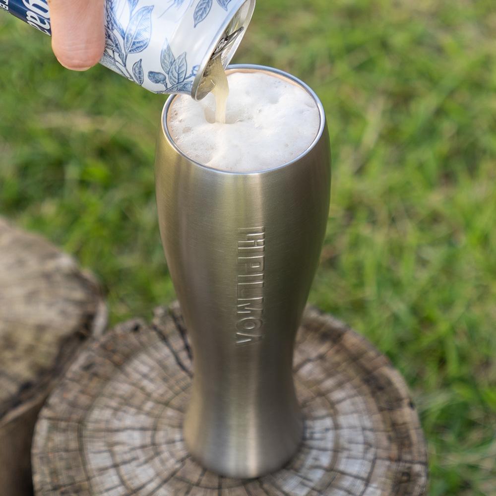 "맥주를 보다 시원하게" 필모아 보온 보냉 맥주잔 맥주컵 스텐 텀블러 550ML