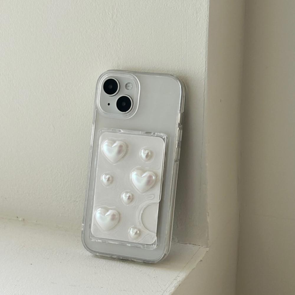 진주러브링 카드슬롯 [맥세이프 레진 카드지갑]