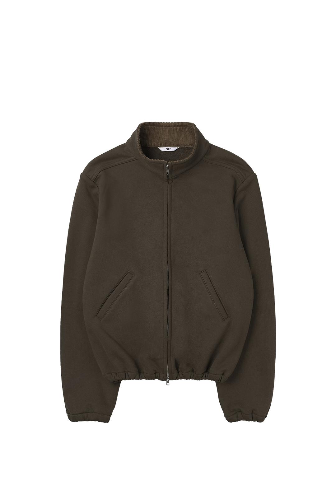 French Terry Jacket Brown
