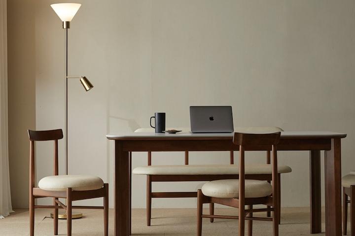 6인용 볼륨 세라믹식탁 1800사이즈