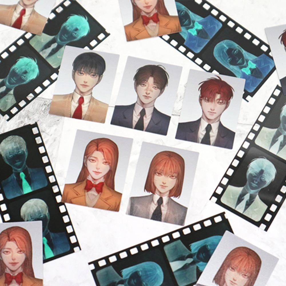 [겟백] 1급 굿즈 겟백 반명함 증명사진 5종 / 웹툰증사