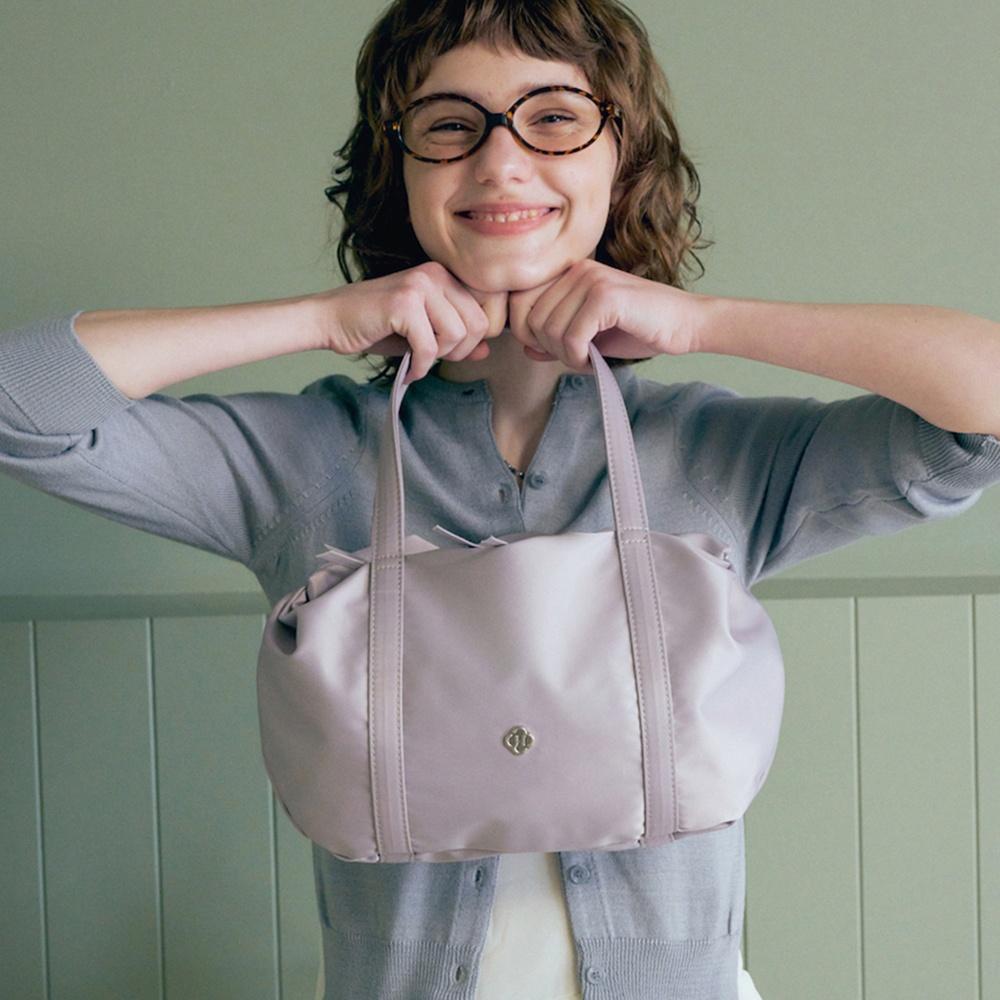 Aurora Shirring Duffle Mini Bag 오로라 셔링 더플 미니백_Lilac