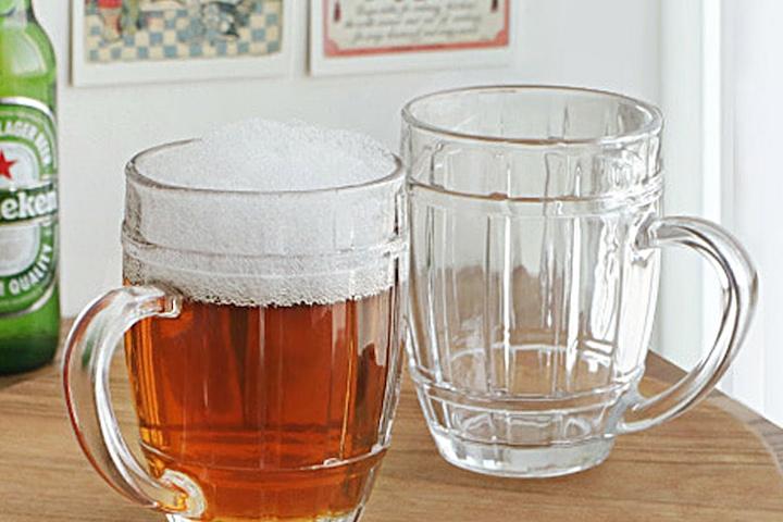 글로우 BIG 바이킹 맥주잔 비어머그 2P세트 600ml 비어글라스