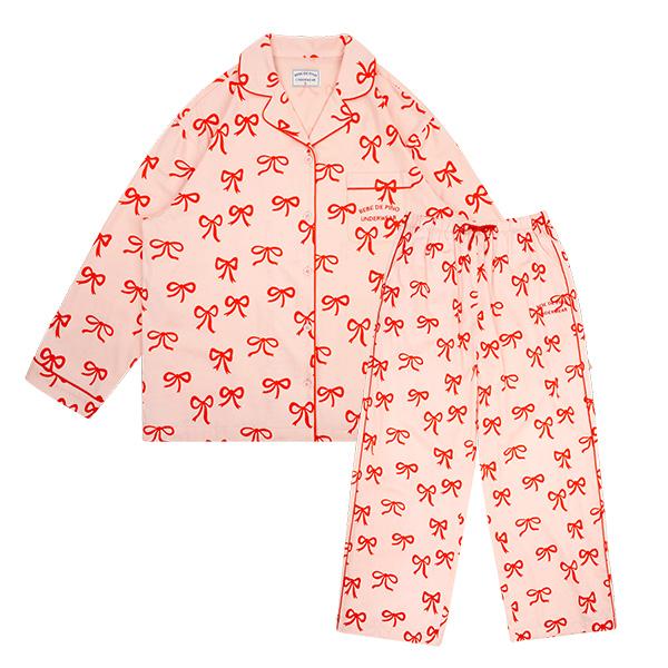 [WOMEN] 여성피치리본파마자세트BU51UJ503