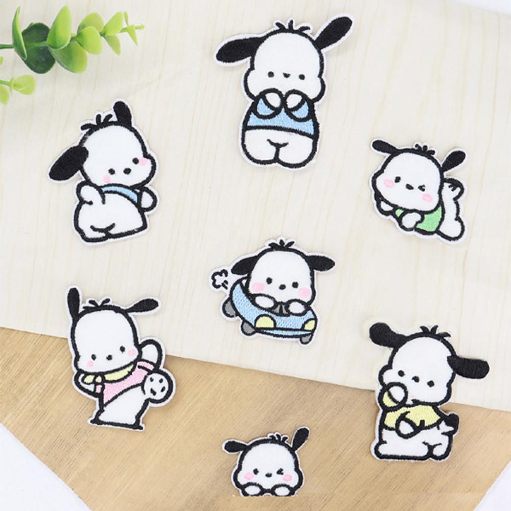 와펜 자수패치 의류리폼 동물자수 컴퓨터자수 멍멍이  공구리