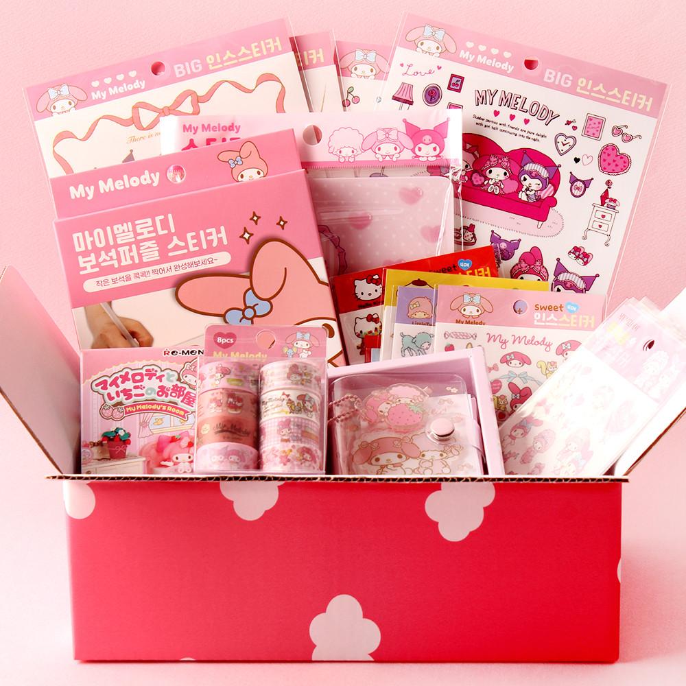 산리오 마이멜로디 다꾸 스티커 인스 랜덤박스