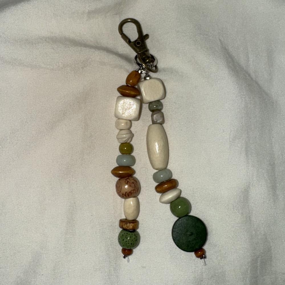 Halffull made keychain Green 1 키링 키체인 열쇠고리 빈티지 하풀 제작