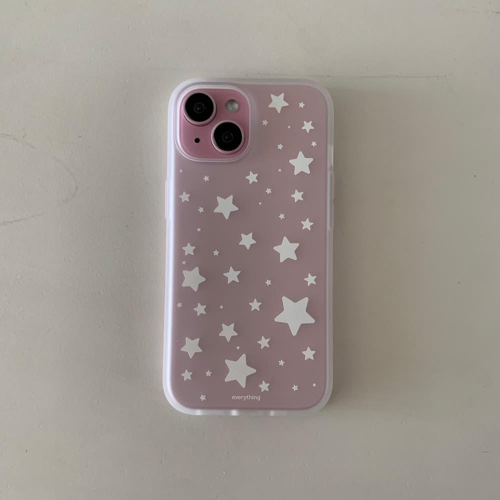 starry case 젤하드 반투명 아이폰 15