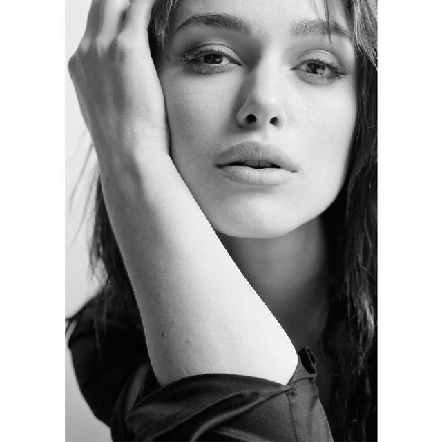 TBM-210 키이라 나이틀리 Keira Knightley 대형 영화 포스터 브로마이드 액자 흑백 셀럽 배우