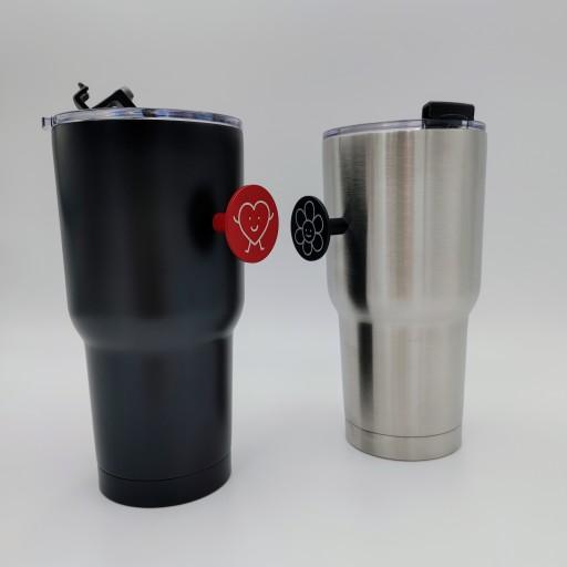 무료각인) 아이스 그립톡 텀블러 900ml (빨대 증정