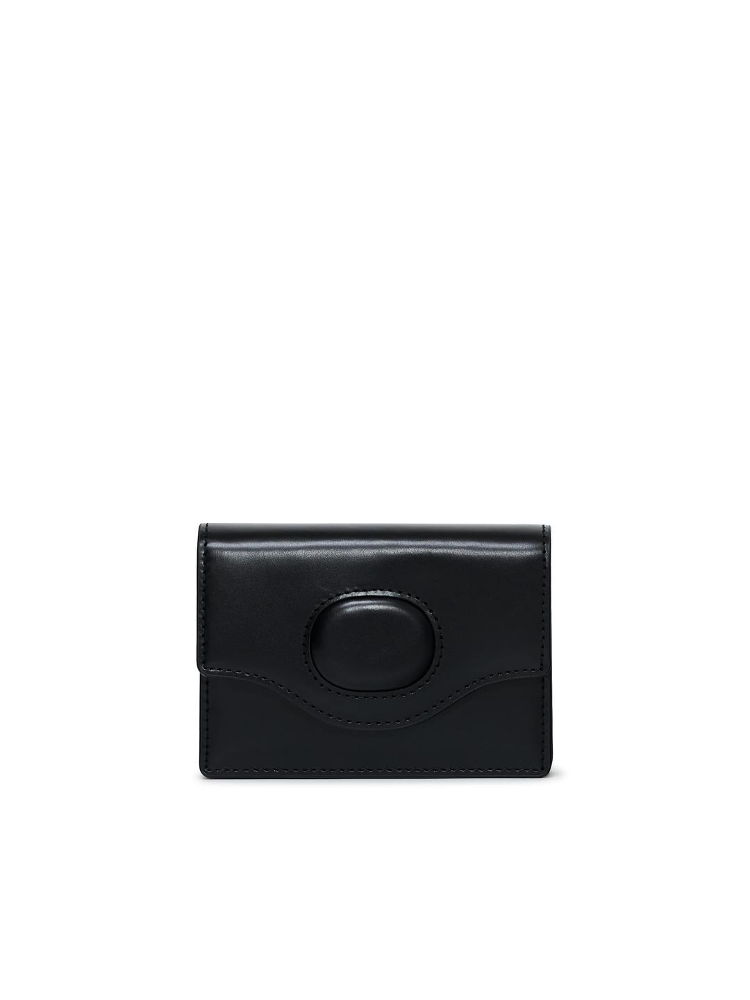 EGGSHELL CARD WALLET_BLACK