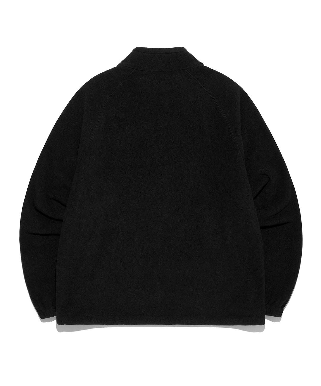 폴라 플리스 집업 자켓 블랙