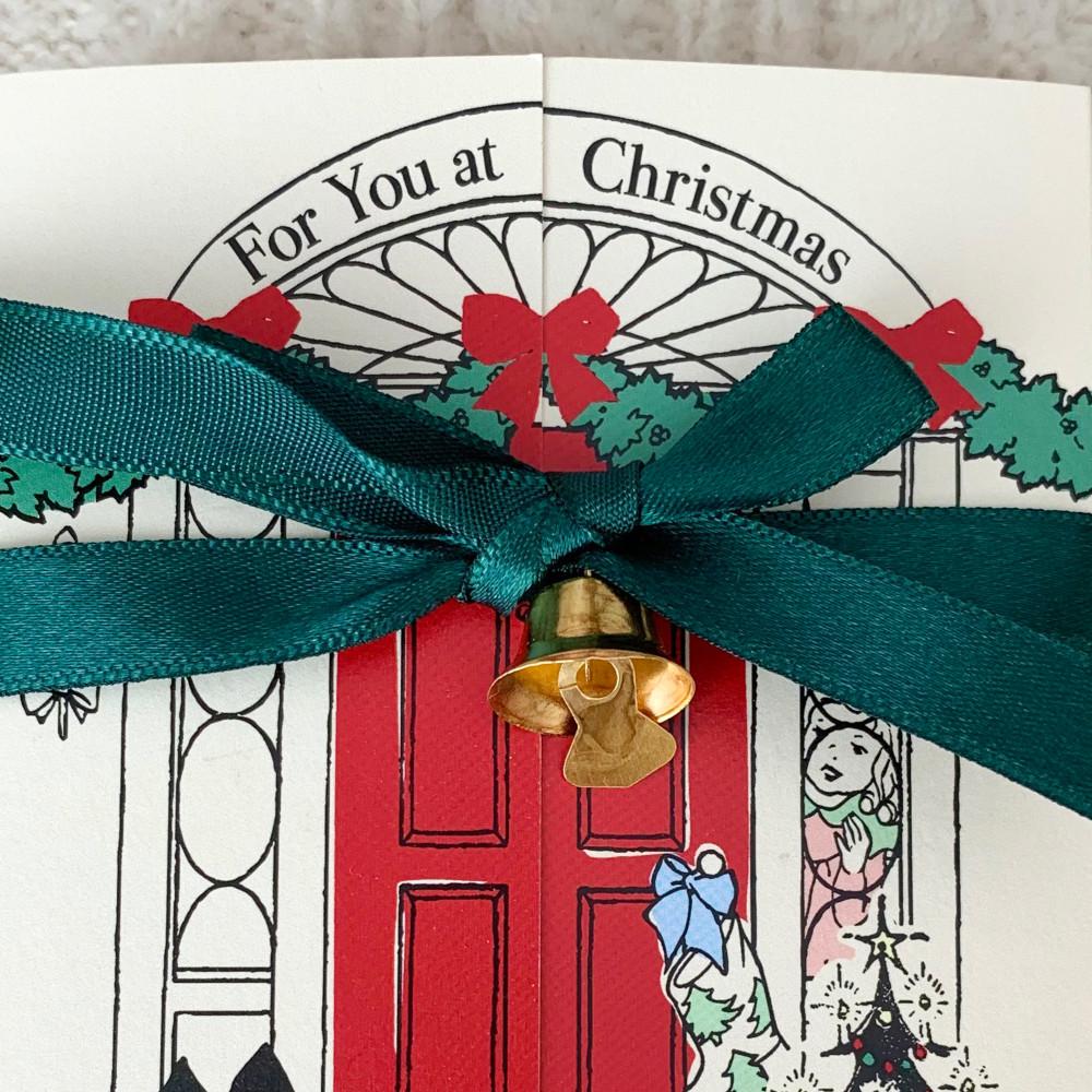 크리스마스 공단리본 (10mm 45M)