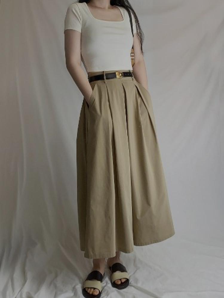 [여름소재] ruf wide pants / 수입원단 자체제작 엉덩이 부각없는 치마바지