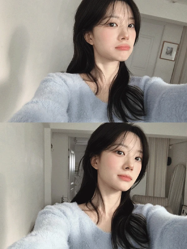 [🌱봄베스트] #SLOWMADE. 여리핏 소프트퍼 스쿱넥니트 - 3 color