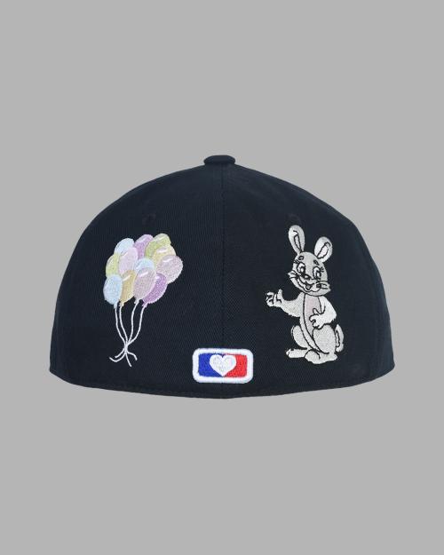 더뮤지엄비지터(THEMUSEUMVISITOR)  RABBIT EMBROIDERY CAP (DEEP NAVY) - 사이즈 & 후기 | 무신사
