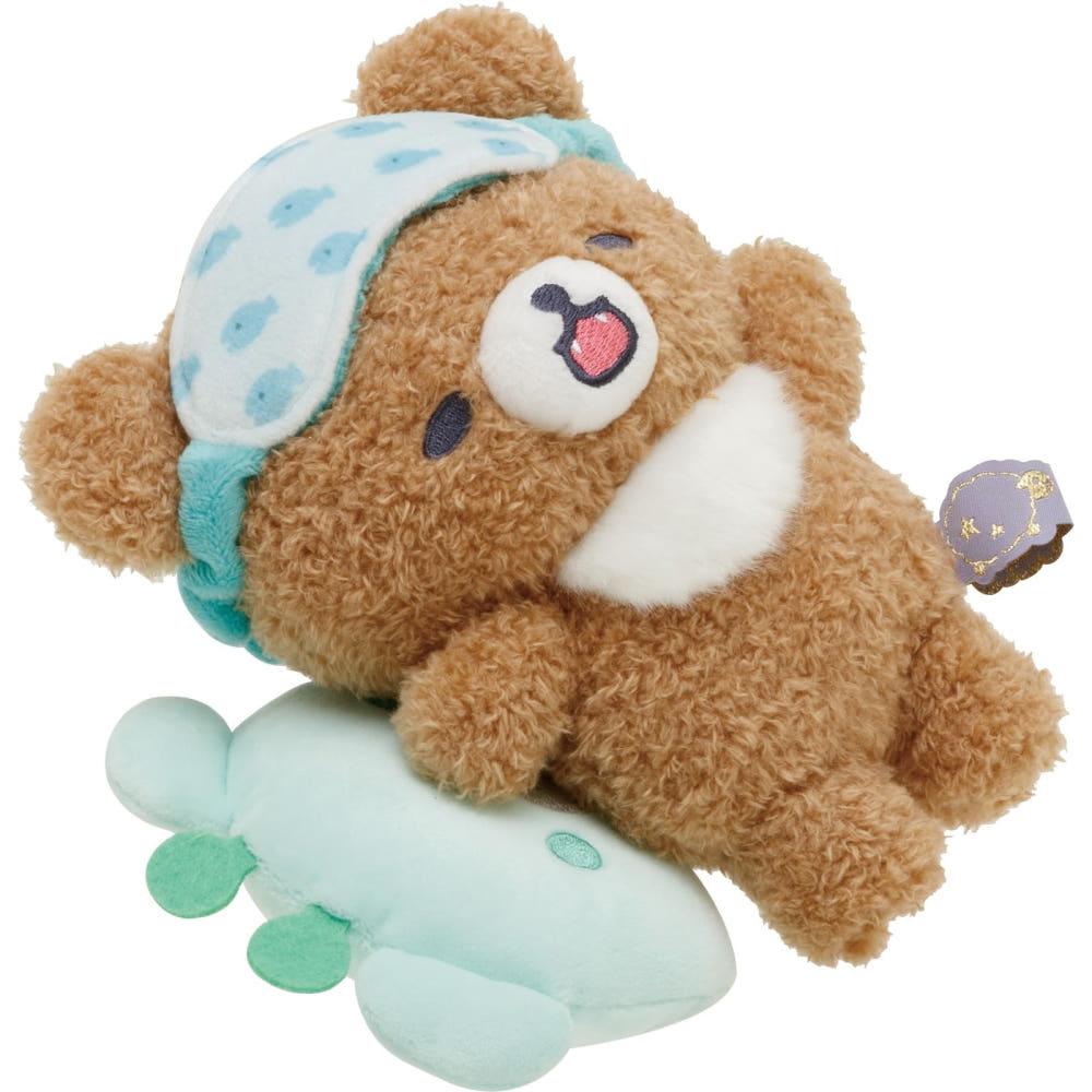 산엑스 리락쿠마 차이로이코구마 플러시 봉제 인형 일본 정품