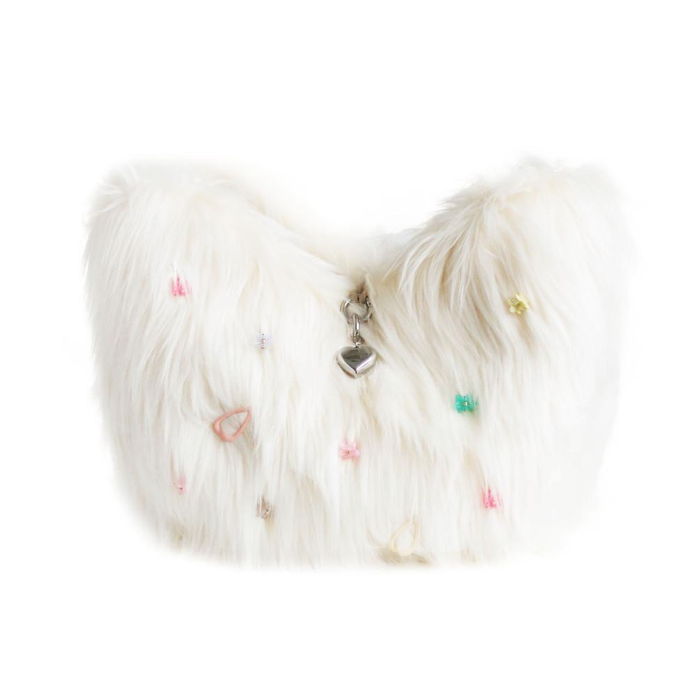 하프 하트 백 - 버터