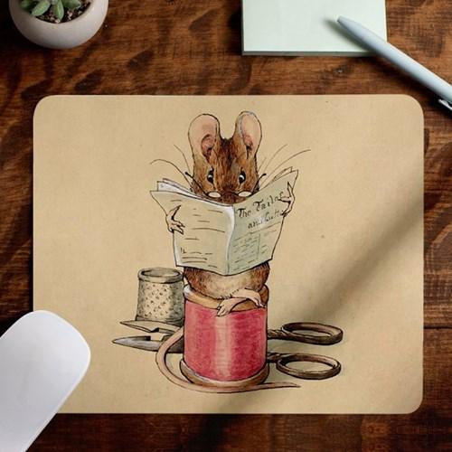 The tailor Mouse 베아트릭스 포터 데스크매트 아트 마우스패드