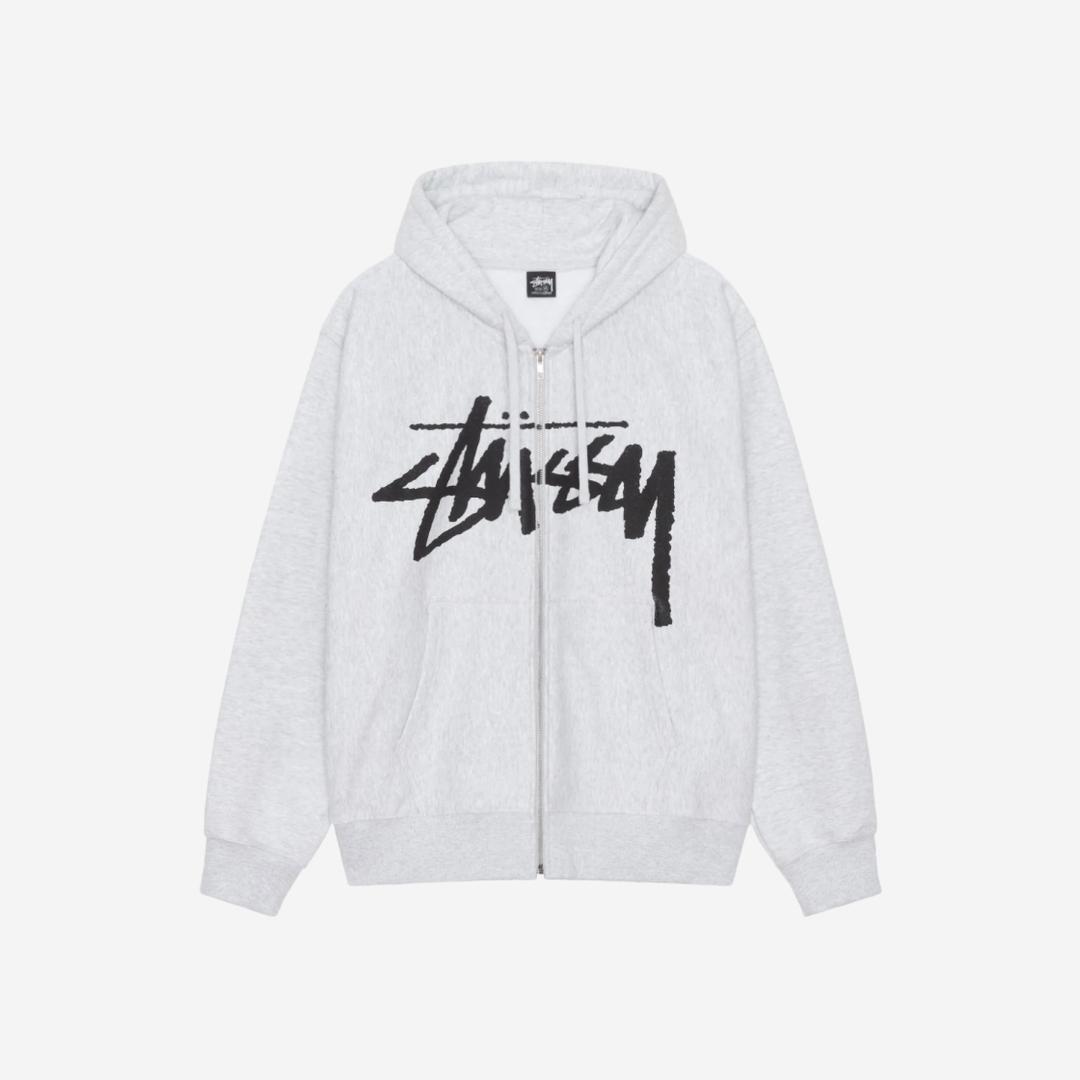 Stussy Venus Zip Hoodie Ash Heather