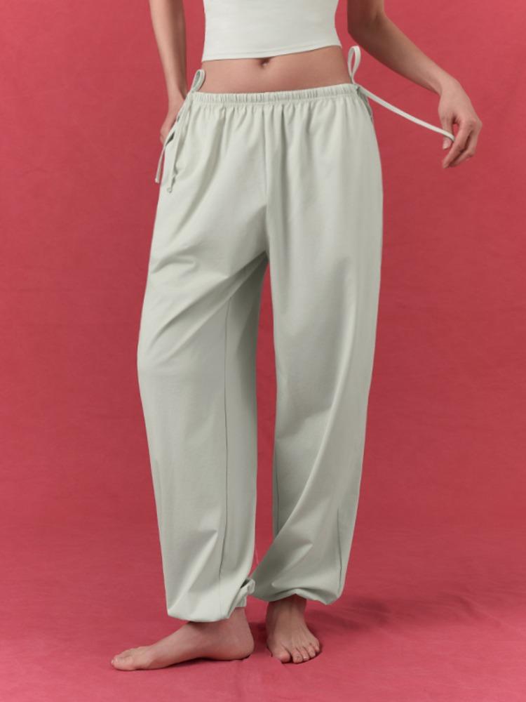 로우라이즈 하렘 팬츠