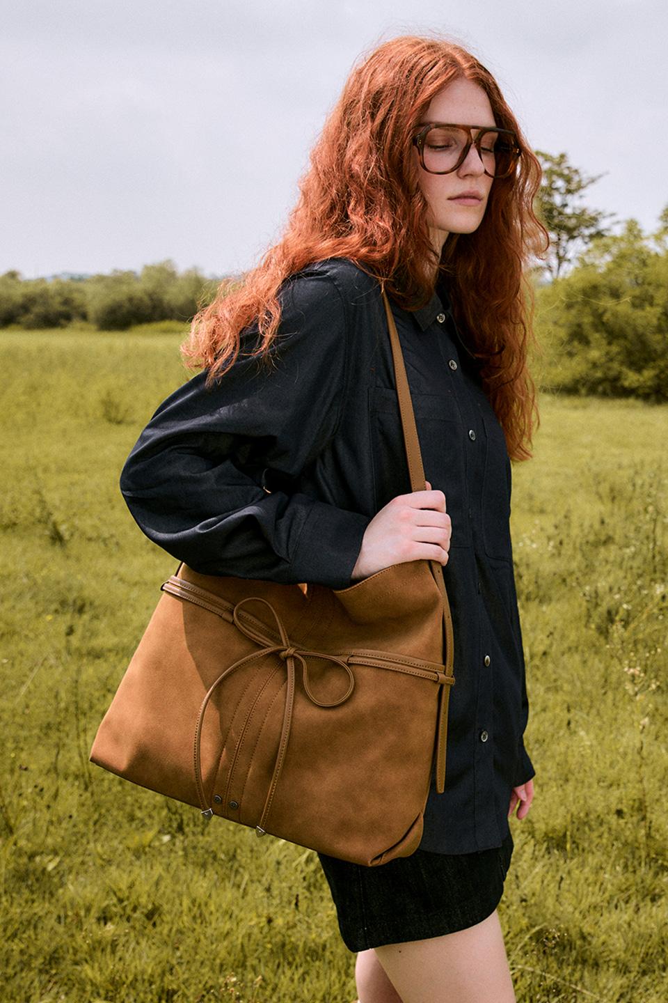 [Valentine] 노바 숄더백_카푸치노