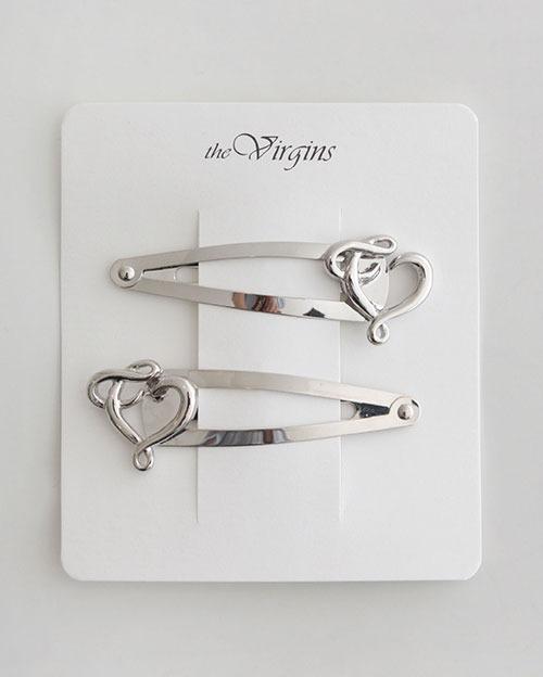 heart logo mini clip